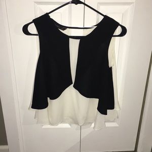 Sheer dressy top from Zara